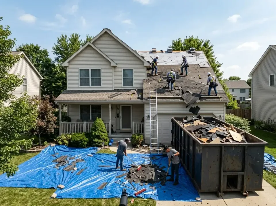 roof-replacement-debris-remova-004 — frequently asked questions, Cheapest Dumpster Rentals in North Vernon, IN